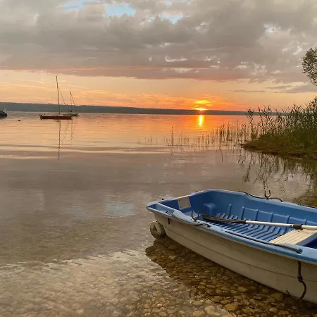 Ammersee Traum Von Bett Und Terrasse *