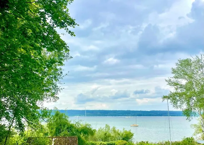 Ammersee Traum Von Bett Und Terrasse *