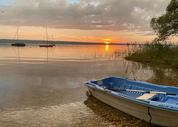 Ammersee Traum Von Bett Und Terrasse *